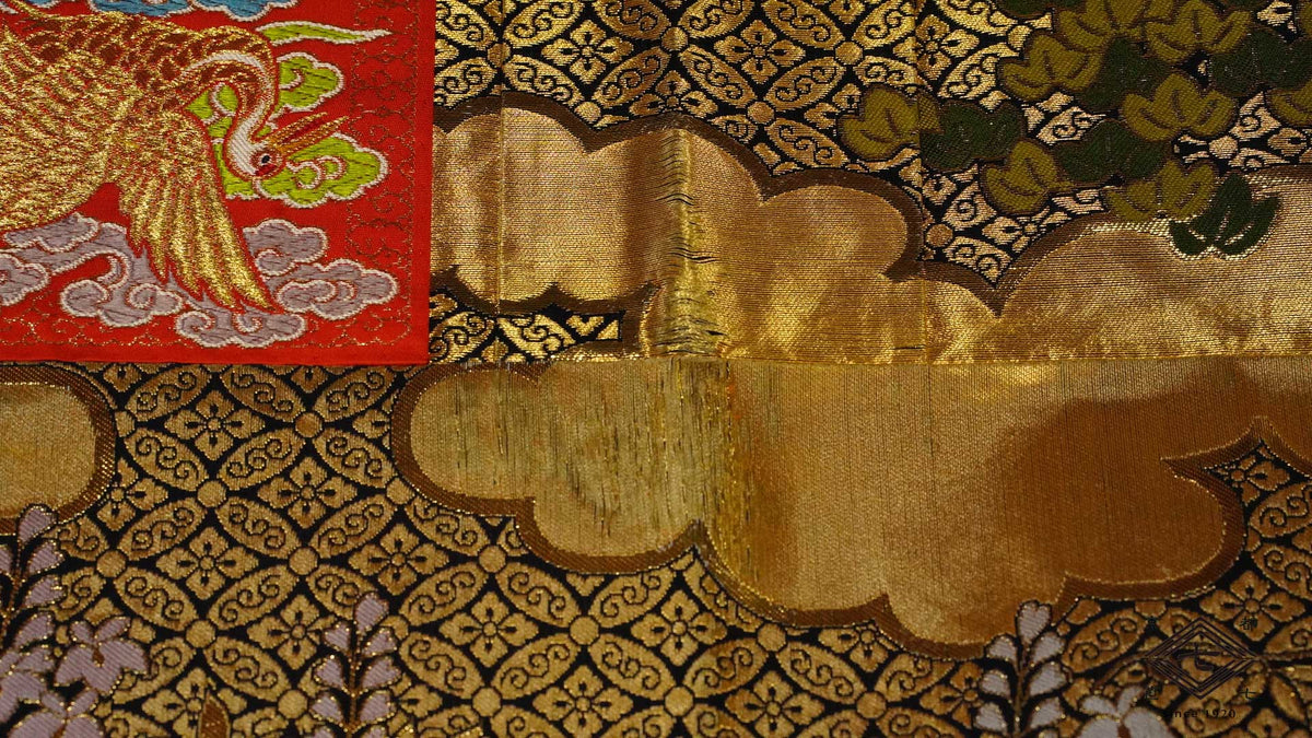 法衣史 (1974年) 森進一「襟裳岬」1974年シングル 展示中 in Museum of yasushi