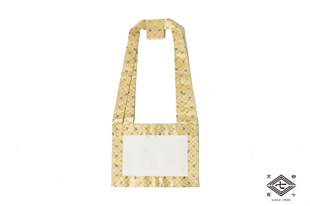 ホワイトコアラ 真言宗(法衣)正絹 焦げ茶色 小野塚五条タイプ略袈裟