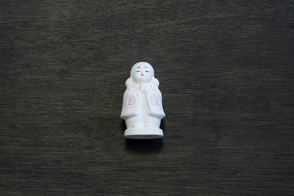 合掌人形 白童子