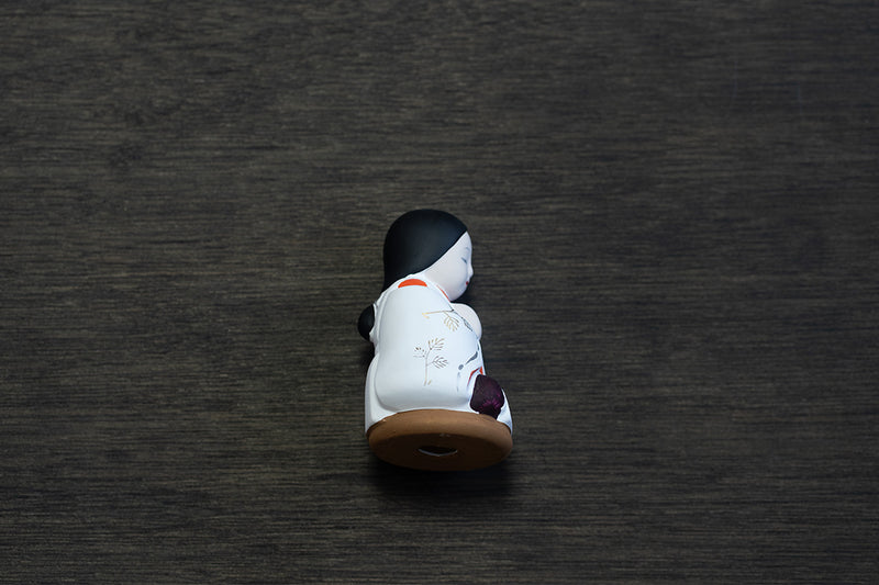 合掌人形 白童子（着色）