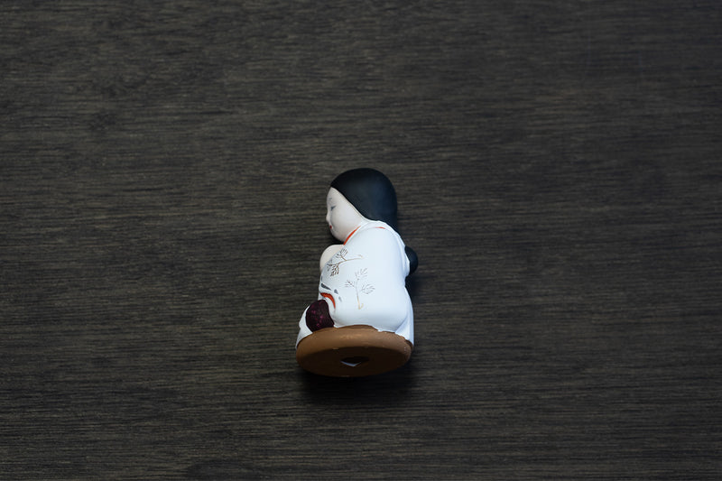 合掌人形 白童子（着色）