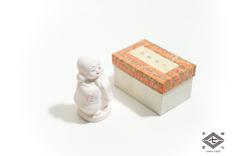 合掌人形 白童子