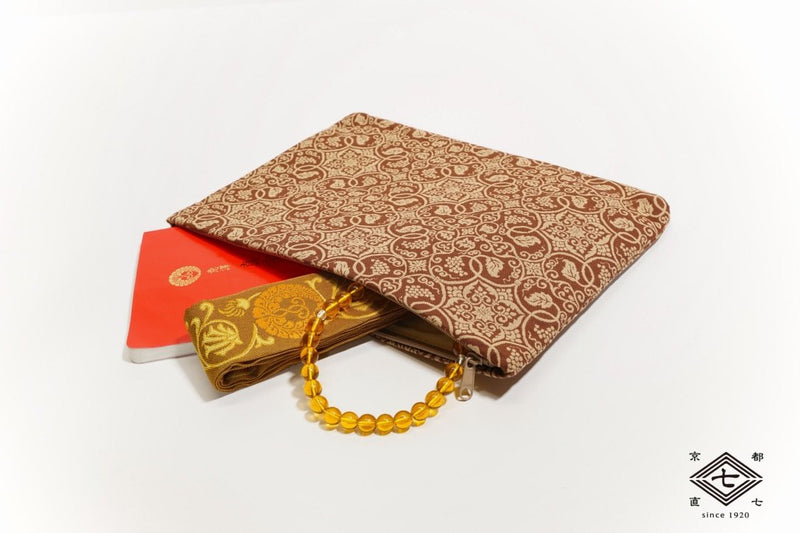 Custodia con perline di preghiera del libro dei sutra |. Shosoin Vari colori (include anche mezza veste/emblema shiki/veste con spalle corte)