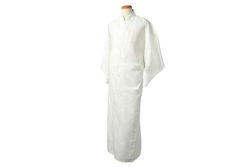 Cappotto bianco Komagari Shiose realizzato su misura ｜Pura seta invernale