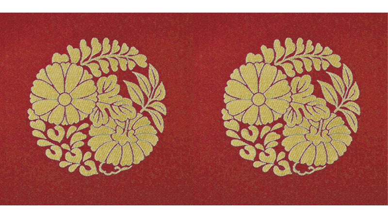 Veste colorata, gruppo dei monaci Ruiju, Oriiro-mon-mon-danshi |. Inverno, seta pura
