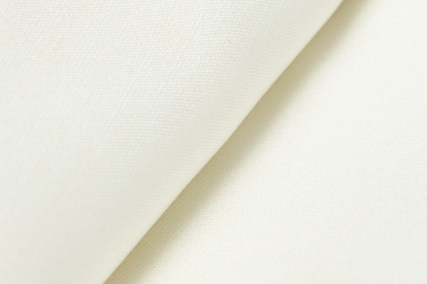 Cappotto bianco in lana estiva realizzato su misura |. Lana estiva/cotone