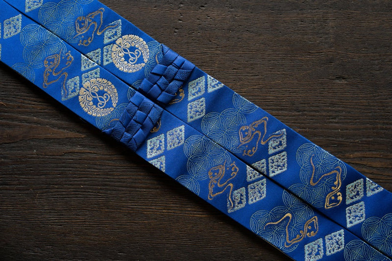 輪袈裟 波菱松七宝 特別瑠璃/銀朱 – 直七法衣店｜法衣袈裟のお悩みは