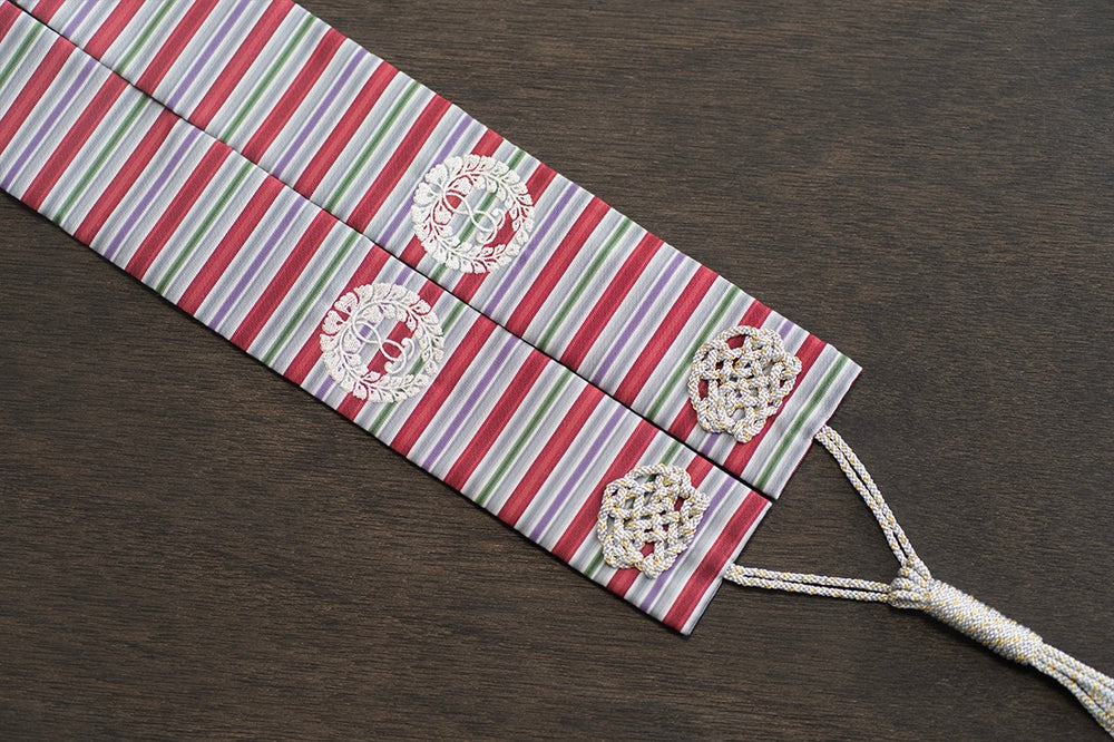 半袈裟・式章・略肩衣・伝道袈裟｜小倉織・宗紋刺繍対応 – 直七法衣店