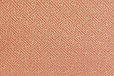 縁 桃花色（とうかいろ）紗綾形地紋