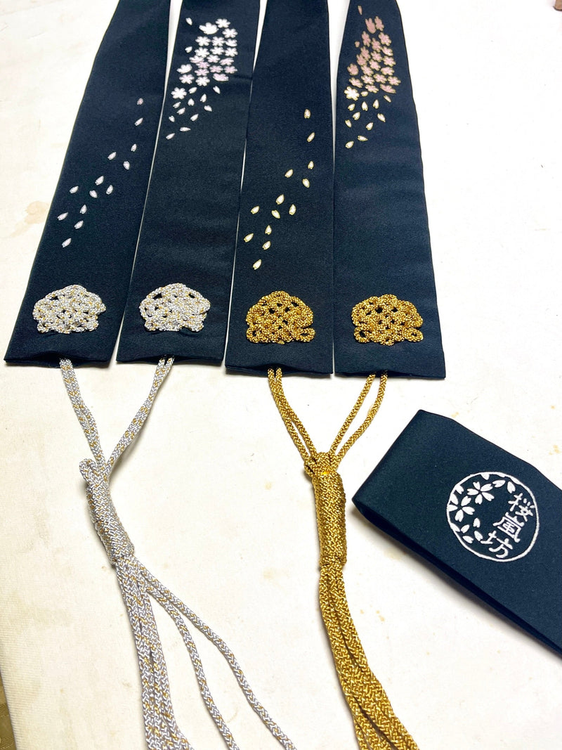 Mezza tunica/emblema Shiki/veste sulle spalle/veste della missione｜Sakura Ranbo-san Yuzen Sakura speciale